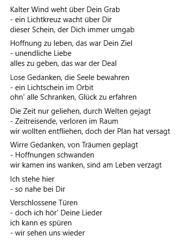 Todestag 2019