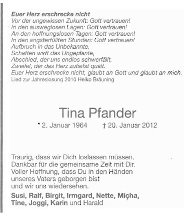 Traueranzeigen